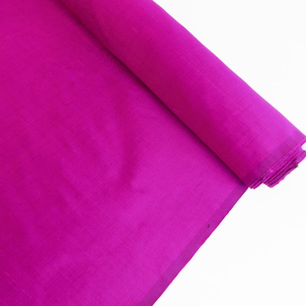 Indian Shot Silk Dupion | Deep Magenta