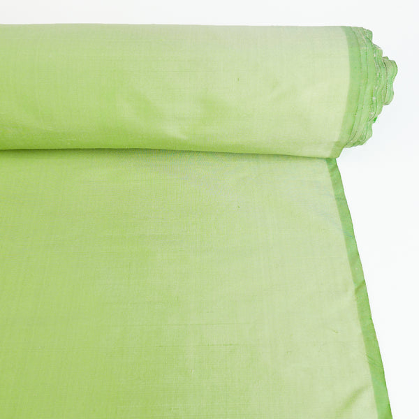 Indian Shot Silk Dupion | Keylime