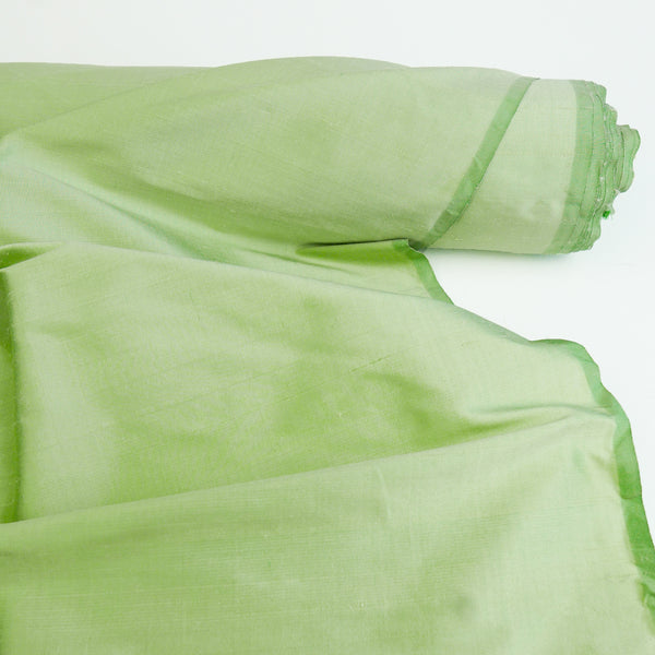 Indian Shot Silk Dupion | Keylime