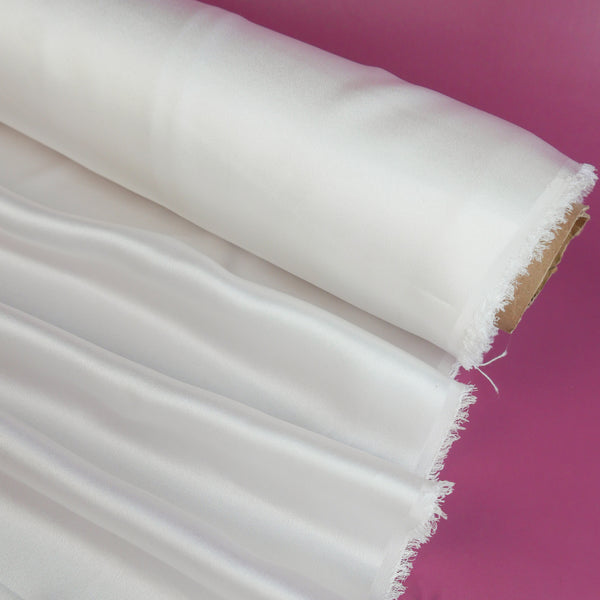 Indian Silk Satin | Off-White