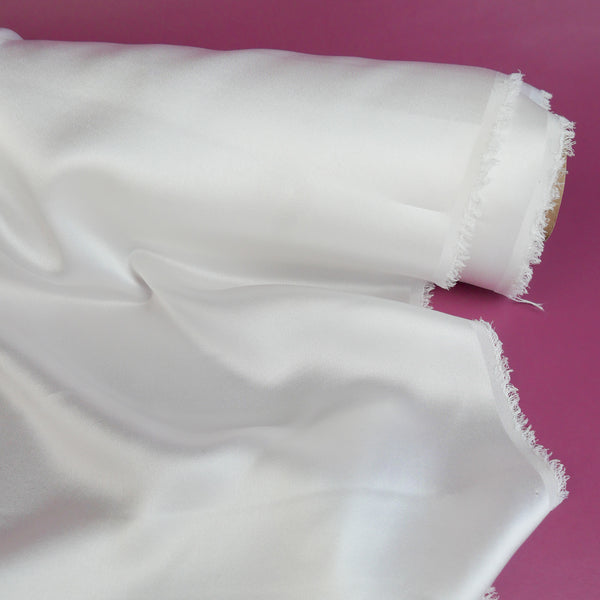 Indian Silk Satin | Off-White