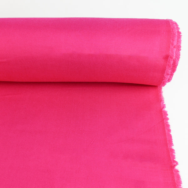 Nadia - Cotton Sateen | Hot Pink