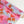 Indian Hand-Painted Silk Dupion | Watercolour (LAST CUT)