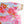 Indian Hand-Painted Silk Dupion | Watercolour (LAST CUT)