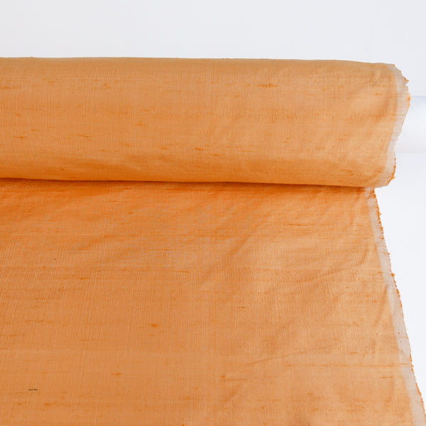Indian Shot Silk Dupion | Apricot