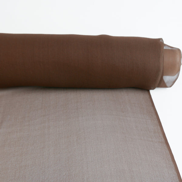 Indian Silk Georgette | Mocha