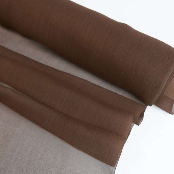 Indian Silk Georgette | Mocha