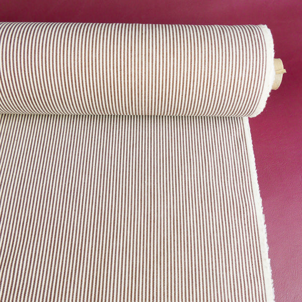 Juniper - Japanese Ticking Stripe | Espresso