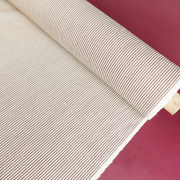 Juniper - Japanese Ticking Stripe | Espresso