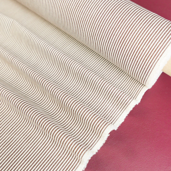 Juniper - Japanese Ticking Stripe | Espresso