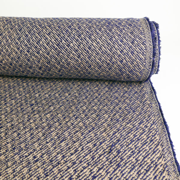 Rome - Japanese Wool Boucle | Blueberry