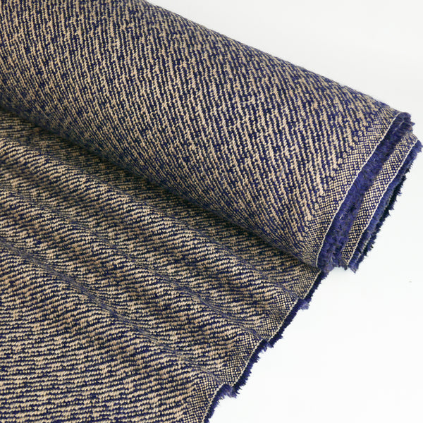 Rome - Japanese Wool Boucle | Blueberry