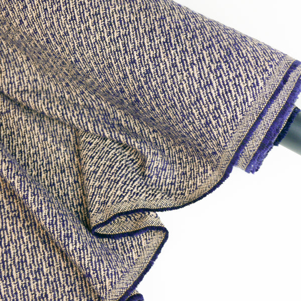 Rome - Japanese Wool Boucle | Blueberry