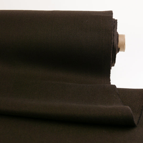 Sable - Japanese Wool Coating | Chocolate