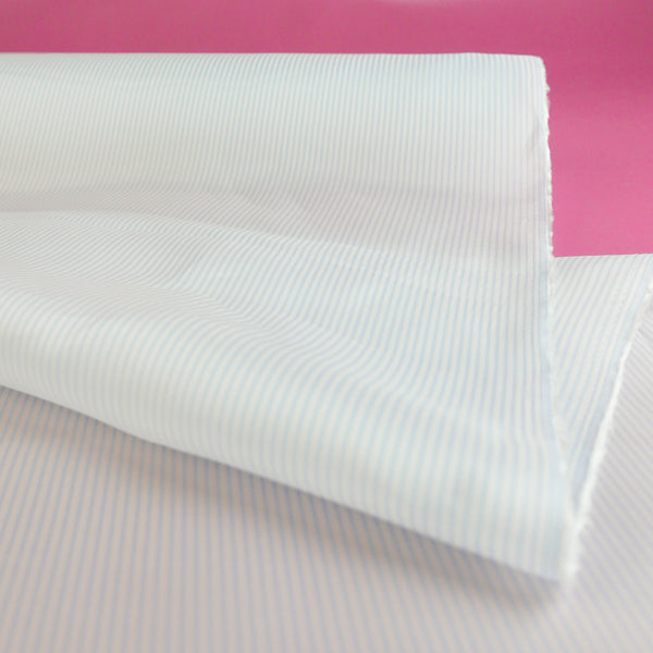 Bemberg Lining | Ice Stripe