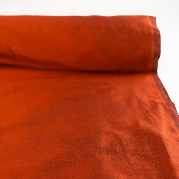 Indian Shot Silk Dupion | Spice
