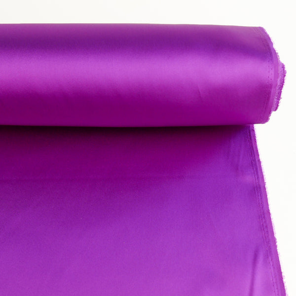 Stretch Silk Satin | Fuchsia