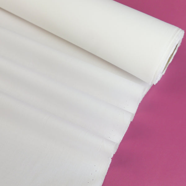 Florence - Silk Cotton Poplin | Off-White