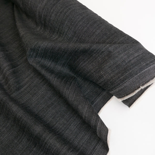 One-Off Korean Stretch Denim | Charcoal