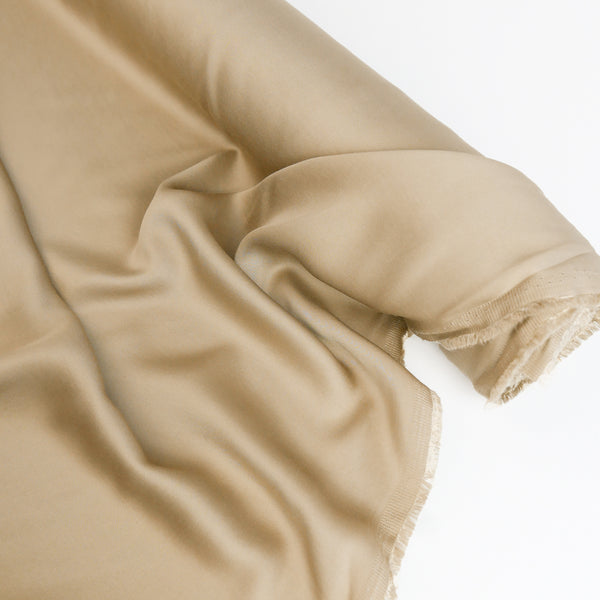 Serena - Japanese Sustainable Satin | Biscuit #11