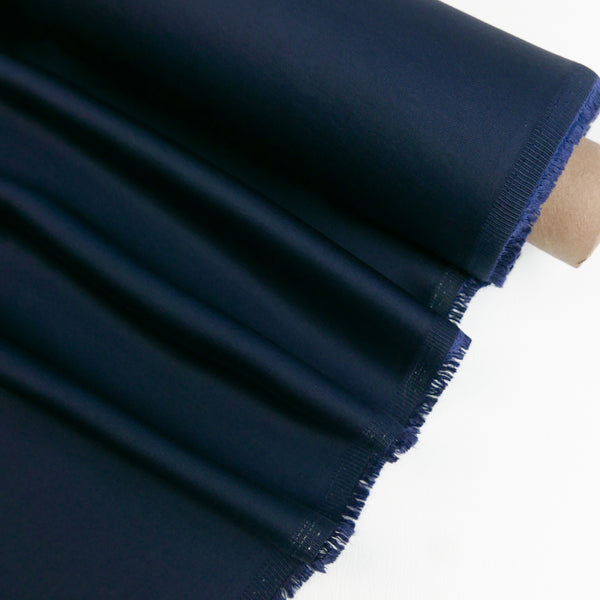 Serena - Japanese Sustainable Satin | Ink #1