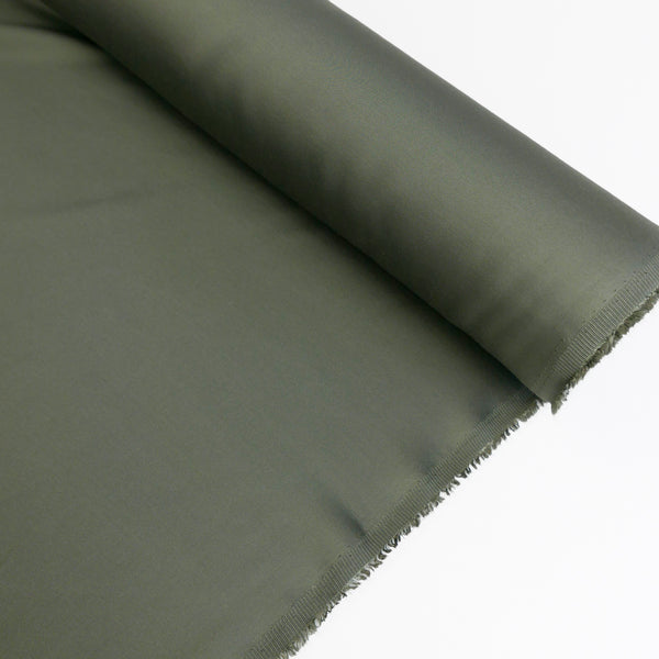 Serena - Japanese Sustainable Satin | Olive #4