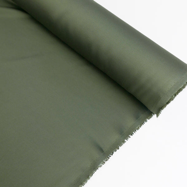 Serena - Japanese Sustainable Satin | Olive #4