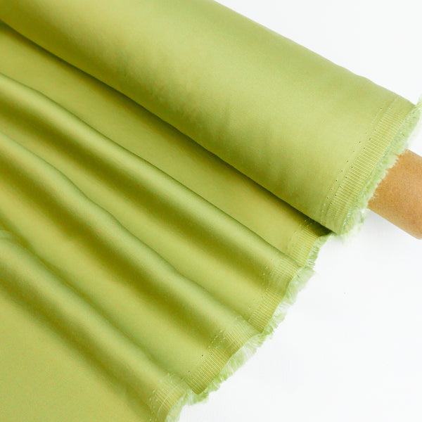 Serena - Japanese Sustainable Satin | Wasabi #6