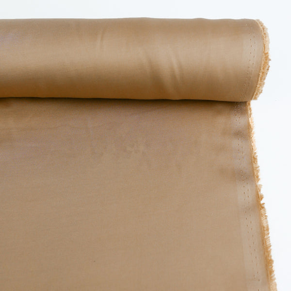 Serena - Japanese Sustainable Satin | Caramel #10