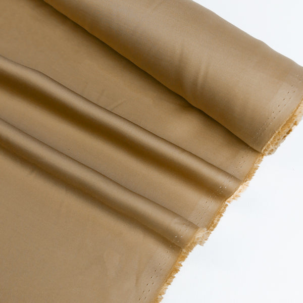 Serena - Japanese Sustainable Satin | Caramel #10