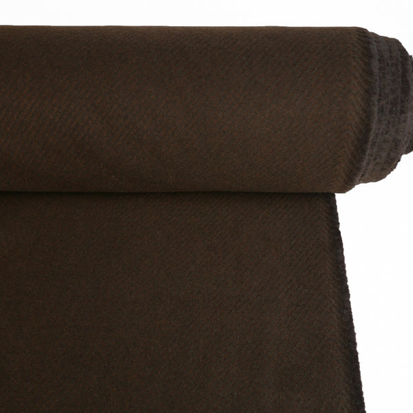 Buffalo - Japanese Wool Coating | Chocolate