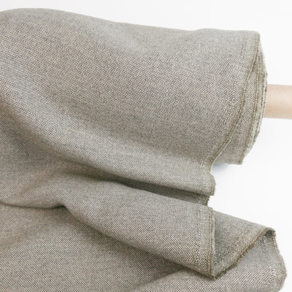 Japanese Double-Woven Wool Coating | Hazelnut