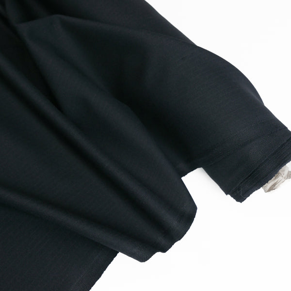 Sebastian - Japanese Wool Suiting | Midnight Pinstripe