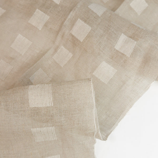 Goa - Indian Gauze Jacquard | Wheat