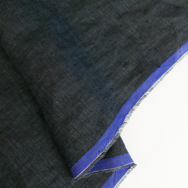 Timeka - French Shot Linen | Deepwater