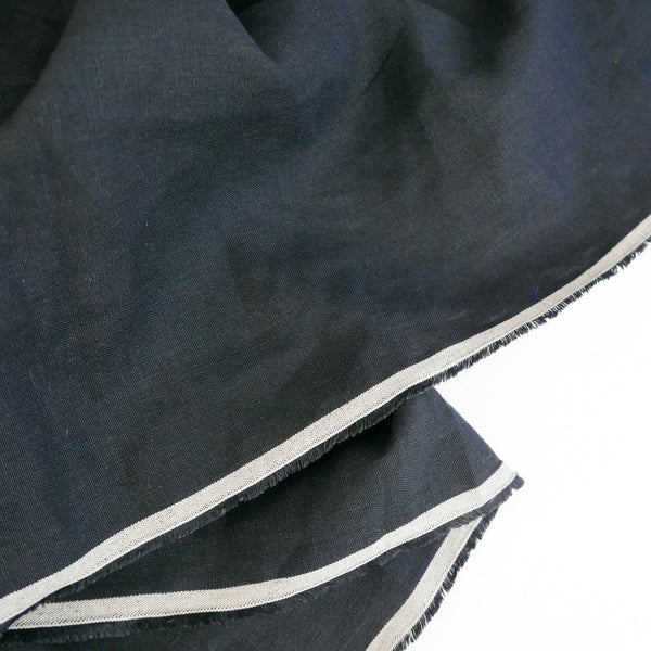 Jack - European Yarn Dyed Linen | Black