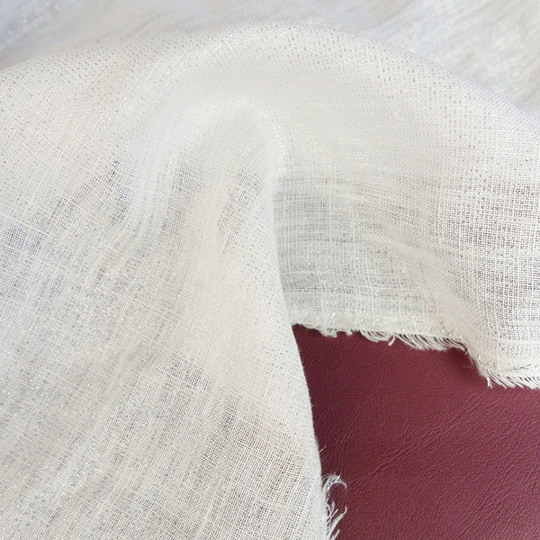 Barilla - European Lurex Linen | Starlight
