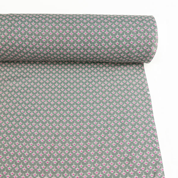 Izmir - Turkish Printed Rayon | Ash