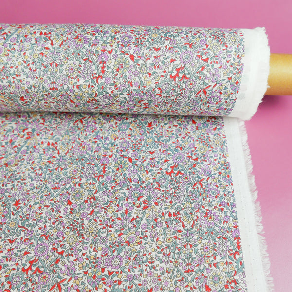 Aida - Japanese Cotton Lawn | Violet Floral