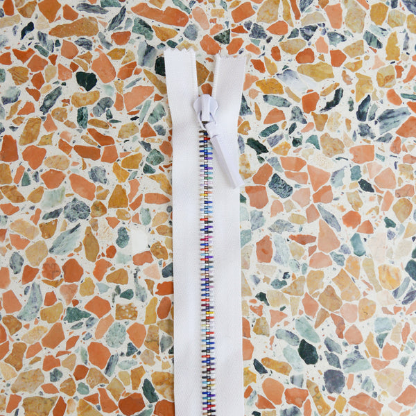 Riri 40cm Open-Ended Zip | Rainbow