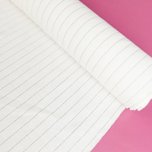 Bollinger - Italian Linen Stripe | Off-White
