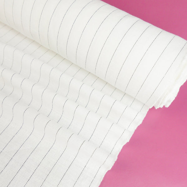 Bollinger - Italian Linen Stripe | Off-White