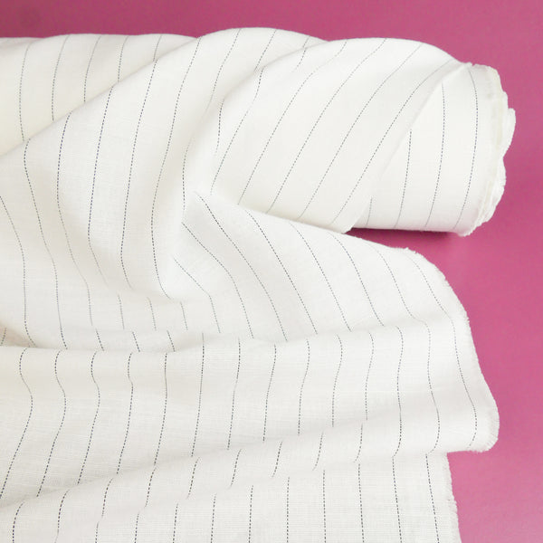 Bollinger - Italian Linen Stripe | Off-White