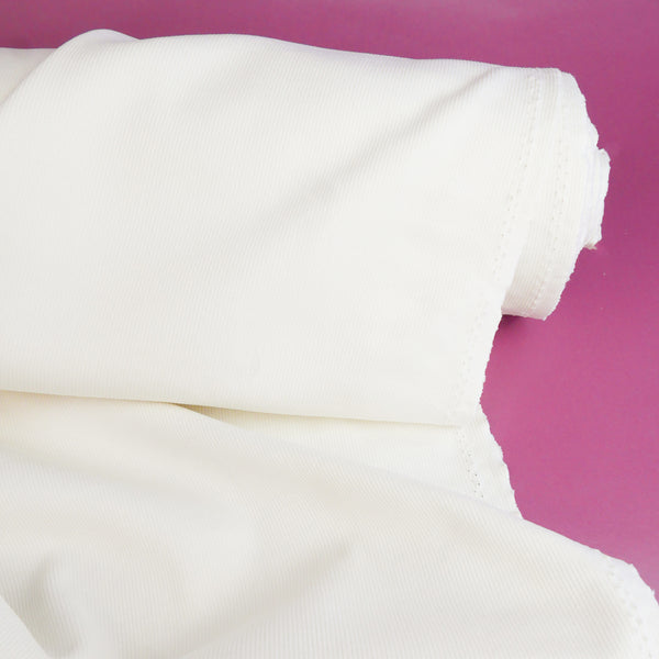 Korean Cotton Ribbing | Off-White #9
