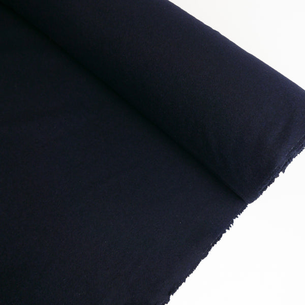 Italian Wool Coating - Midnight