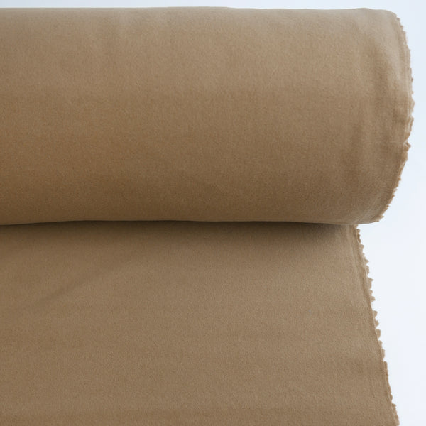 Italian Wool Coating - Camel