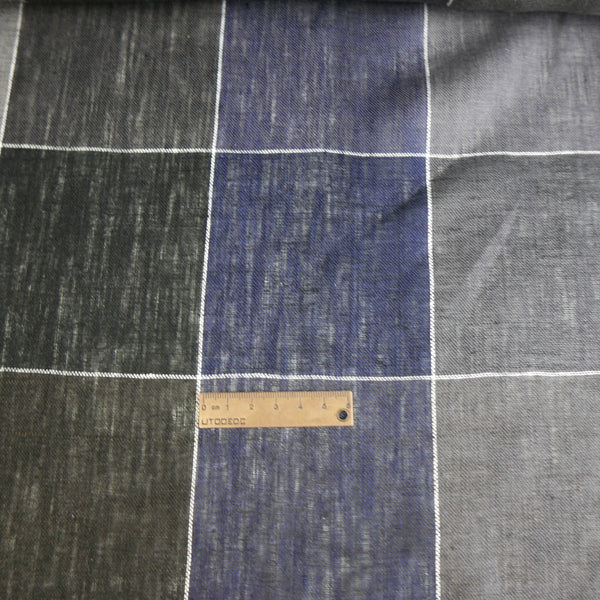 Elin - European Yarn-Dyed Linen | River Check
