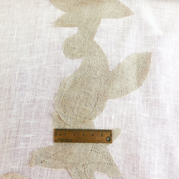 Pascal - European Applique Linen
