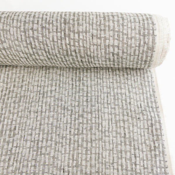 Atlas - European Yarn-Dyed Linen | Broken Stripe