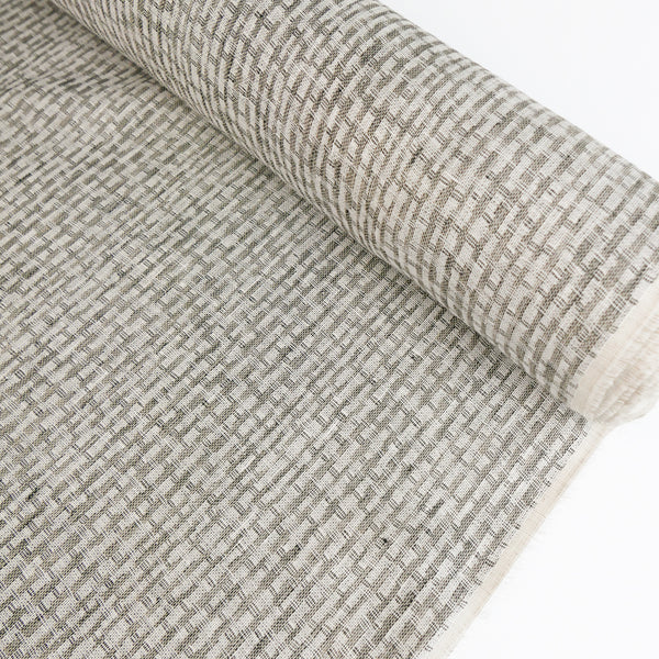 Atlas - European Yarn-Dyed Linen | Broken Stripe
